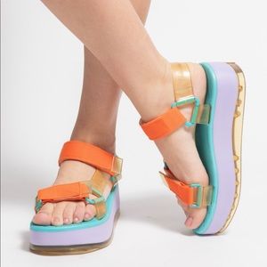 Melissa Papete Platform Rider